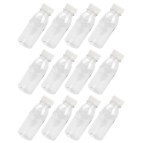 SILENRADAWN �����L��200ml�y�b�g�{�g���W���[�X�e��12�Z�b�g �ė��p�\�����₷��PET�f�� �����⃈�[�O���g�ۑ��ɍœK �①�Ɏ��[�ɕ֗��Ȗ��{�g��