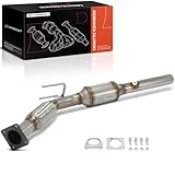 A-Premium 54751 Front Catalytic Converter with Gasket Kit Direct-Fit Compatible with Volkswagen Jetta 2010-2014, Passat 2012-2014, Golf 2012-2014, Beetle 2012-2014, 2.5L, E.P.A. Compliant