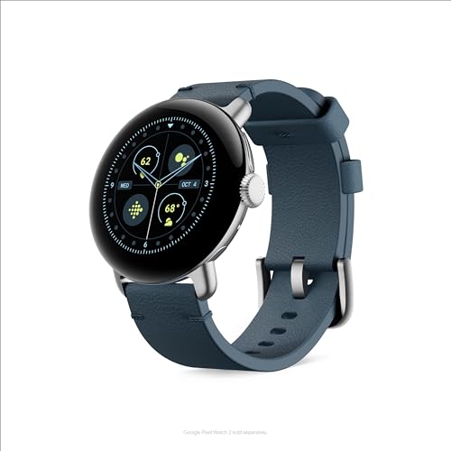 Image of Google Pixel Watch Crafted Leather Band - Moondust - Small