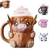 Ice Pint Holder | 3D Printing Ice Cream Pint Holder Containers With Antifreeze Handle And Spoon,Leak Proof Beer Can Cup Home Decor For Freezer Soda Camping Trip Movie Nights Picnic Summer(Brown)