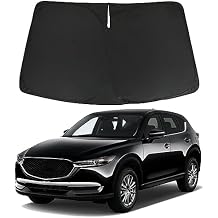 D-Lumina CX5 Windshield Sunshade - Compatible with Mazda CX-5 2017 2018 2019 2020 2021 2022 2023 2024 2025 - Foldable Front Window Sun Protector, Sun Shade, Heat Shield