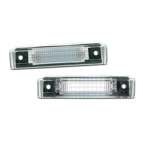 Lámpara de matrícula LED para viajes nocturnos en Benz S124 y R129