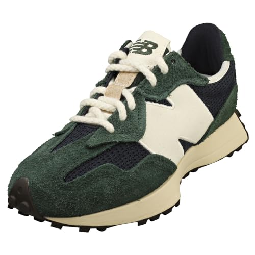 New Balance 327 Zapatillas de Deporte de Moda para Hombre en Verde Azul Marino 8,5 UK