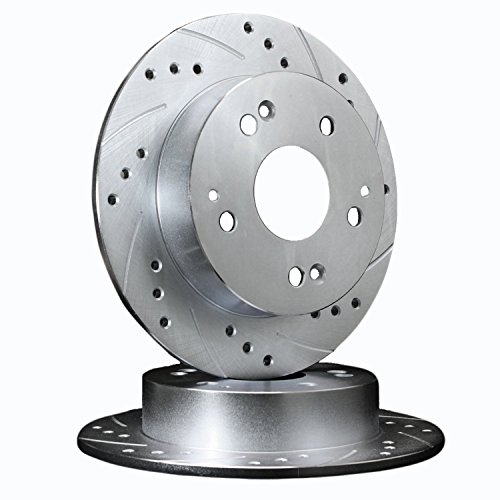 Fits 2000 Ford Expedition [4WD ] [MFG After 12/1999 ] REAR PAIR ATL Autosports Performance Brake Rotors ATL54090-02DS