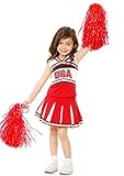 Rubie's Child's Charades USA Cheerleader Costume, Small