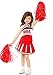Charades Girls USA Cheerleader Costume Dress, Multicolor, Small