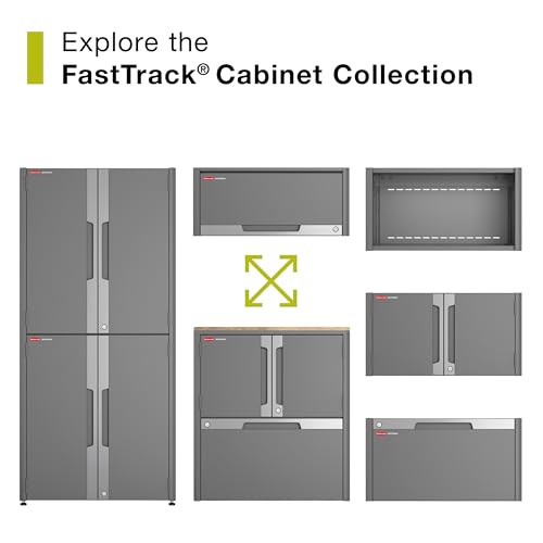 Rubbermaid Fasttrack Single 2-Door Garage Cabinet - image 8