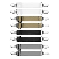 6 Stück Pullovern Cardigan Clip Set, Elastischen Verschlüssen Clips für Kleidung, Flexiblen Verschlüssen Waist Clip Zum Verengen Von Kleidungsausschnitten, Strickjacken, Pullovern, Kleidern, Jacken
