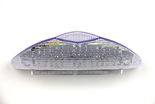 Feu stop LED clignotants transparent boîtier étanche 650GS