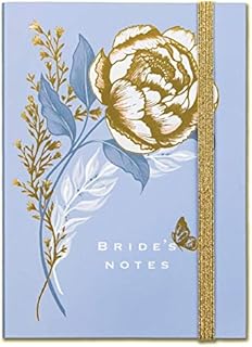 Bride's Notes Powder Blue -A6 Notebook Matches Wedding Planner, Paper, Engagement Gift