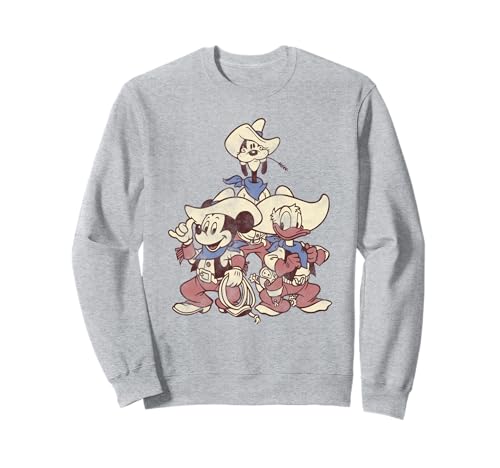 Sweat Mickey western confortable pour les journées décontractées en ville