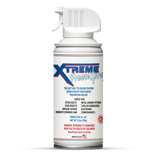 Xtreme Heaters Instant Freeze Spray 3.5oz Made in USA