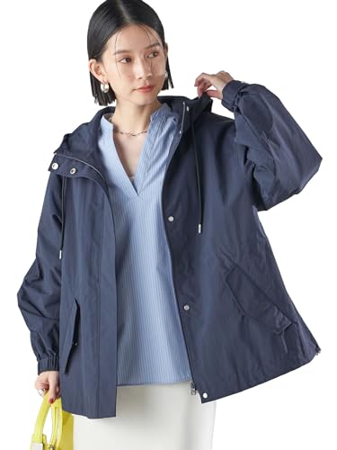 [シップス フォー ウィメン] パーカー 撥水加工/手洗い可能 マウンテン パーカー レディース 314011285 ネイビー 36