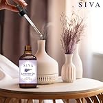 Siva Lavender Essential Oil 4 Fl Oz with Glass Dropper – 100% Pure, Natural, Undiluted & Therapeutic Grade, Amazing for Skin & Hair Care, Diffuser, Aromatherapy, Massage, DIY Soaps & Candles - Image 4