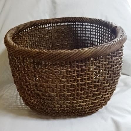 中川原十郎 中川原信一 あけびかご 中川原信一 あけび籠 カゴバッグ