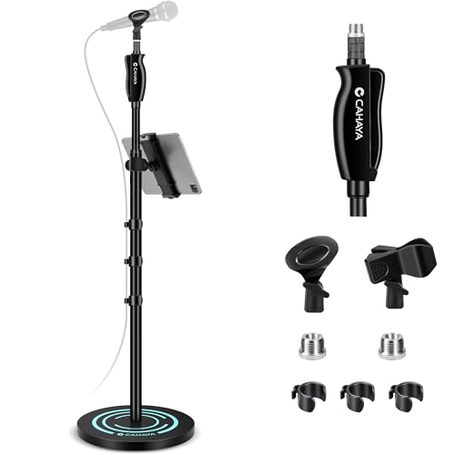 CAHAYA Floor Adjustable Mic Stand