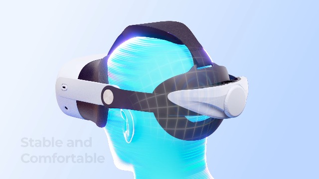 Amazon.com: VR Head Strap for Meta Quest 3S/Quest 3/Quest 2, with