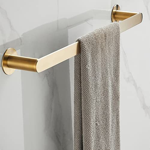 Porte-serviettes léger haut de gamme avec barre allongée noire de 53 cm