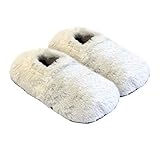 Körner-Sox Original Wärmehausschuhe, Supersoft, für Ofen & Mikrowelle, Präzise Farbe:Creme, Schuhgröße:36/40 EU