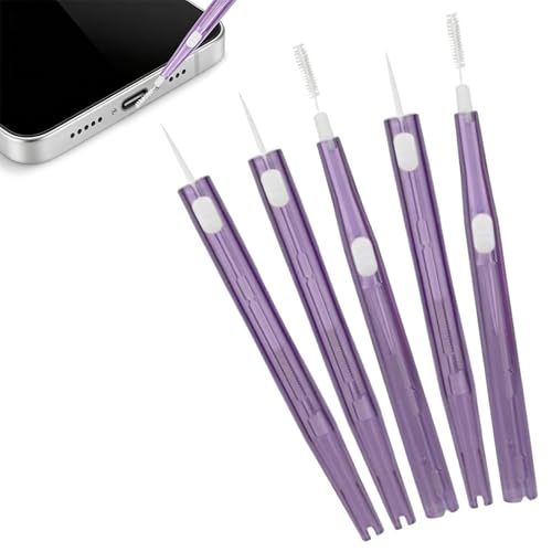 ThriveMart 5 Pcs Phone Charging Port Cleaner Kit