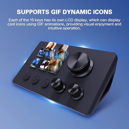 Stream Control Deck with LCD Keys