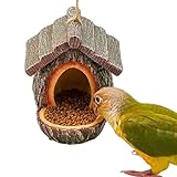 Vogelfutterstation, offenes Design, Vogelhaus-Ständer, dekorative Wildvogel-Futterspender, für...