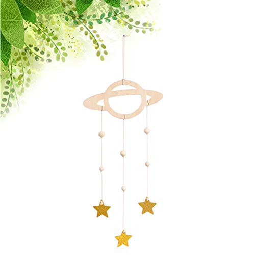 Decorações para pendurar no teto do Planeta de madeira móvel da Liobo para decoração de quarto de be