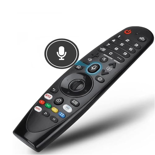 Voice Magic Remote AKB75855501 for LG OLED QNED NanoCell Webos Smart TV Magic Remote Replacement AN-MR20GA MR19BA MR18BA MR650A, with Pointer Function