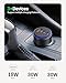 AKNSN 90W USB-C & USB-A Car Charger, 3-Port Fast Charging, PD3.0 & QC3.0, Compatible with iPhone 16/15/14/13 Pro Max, iPad, MacBook, Samsung, Google Pixel, More