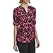 Calvin Klein Women's Sportswear Blouse,Jew/blk Combo,XS
