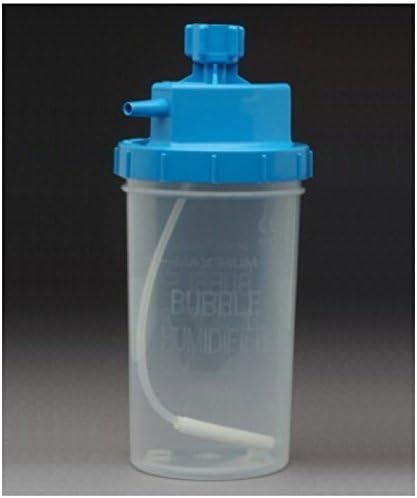Allied Health Care Prod 64375 Humidifier Bubble Disp w/Plas Nut Ea