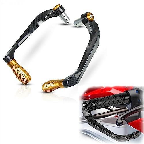 Protège-mains de moto universel en aluminium or pour KTM 690 SMCR 2007-2022