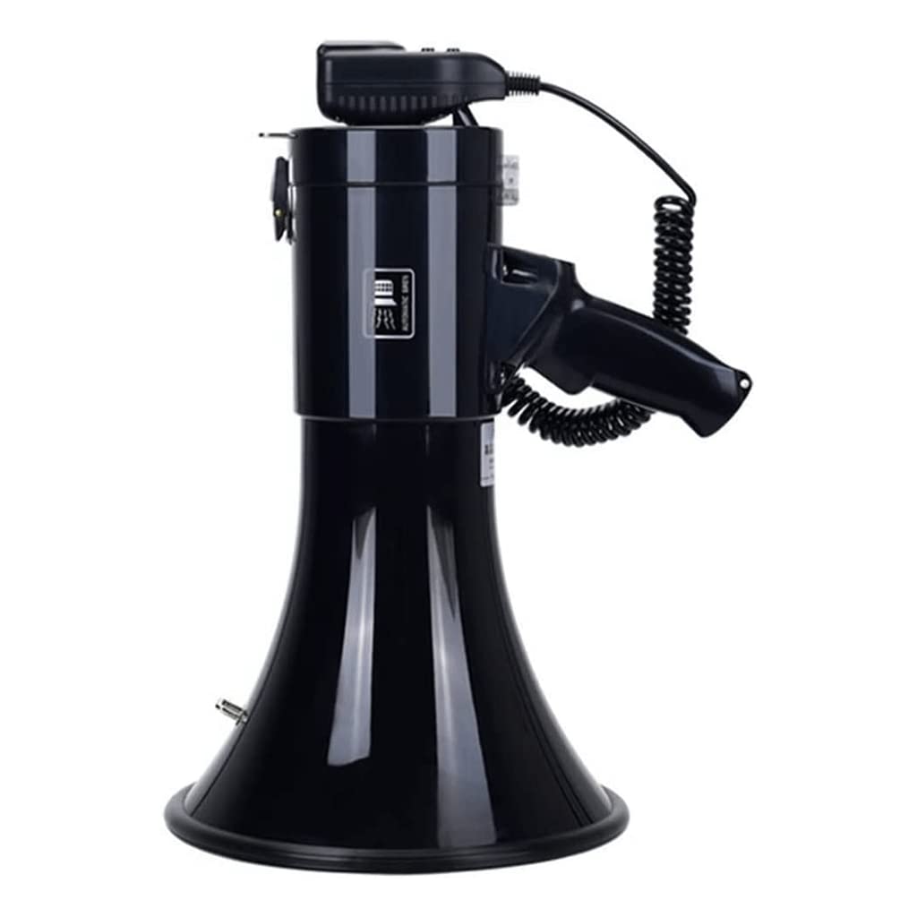 Mégaphone Haut-Parleur Bullhorn fiable mégaphone Portable Haute Puissance klaxon d'enregistrement Fort amplificateur de Voix Portable mégaphones Plus Clair