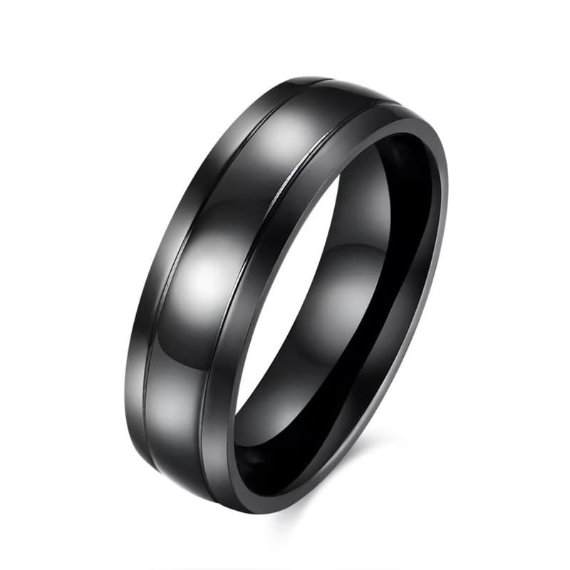 Salty Alpha Black Vintage Finger Ring for Men & Boys | Stainless Steel | Stylish & Minimal | Birthday Gift | Aesthetic Jewellery | Accessories for Everyday Wear (B0D3XT35Y7) Amazon Price History, Amazon Price Tracker