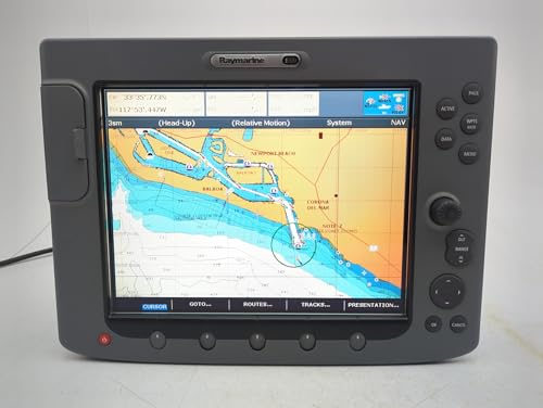 Image of Raymarine E02013 E120 12.1-inch Waterproof Navigation Display and Marine GPS /Chartplotter With Fishfinder