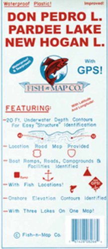 Douglas Lake Fishing Map