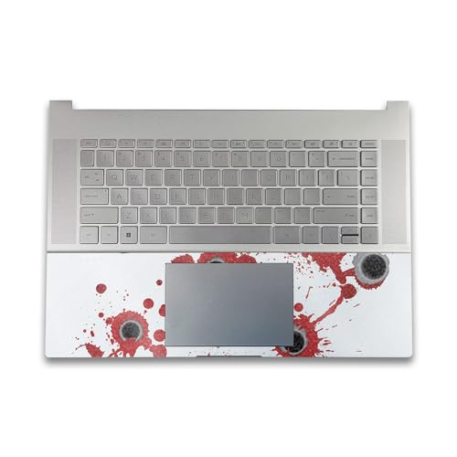 Image of Glossy Glitter Gaming Skin Compatible with HP Envy x360 16 inch (2023) - Bullet Holes - Premium 3M Vinyl Protective Wrap Decal Cover - Easy to Apply | Crafted in The USA by MightySkins