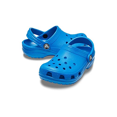 Image of crocs Unisex-Child Bright Cobalt Clogs-3 UK (J3) (204536-4JL)