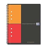 Kariert mit Rand, Kopfzeile und To-Do Spalte zum optimalen strukturieren der Notizen und mit einem versetzbarem Register für thematische Trennung des Inhalts