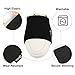 Cosmos 1 Pair Ballet Dance Shoe Socks Dance Shoe Cover Shoe Sleeve Dancing Over Sneakers Shoe Sliders for Dancer Protect and Dancing Pivot & Turn on Smooth Floor Wood Floor Sliding Shoe Socks (Black)