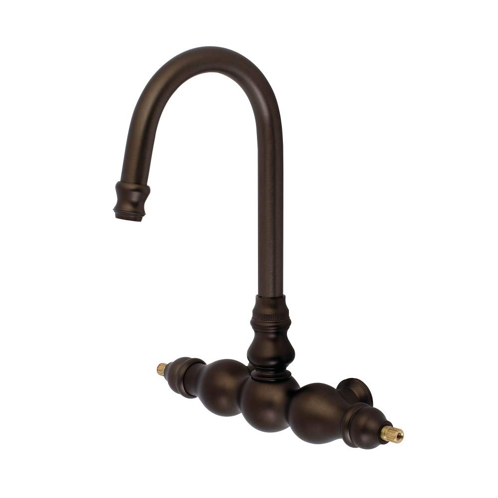 Robinet de baignoire laiton Kingston AET300-5 anti-corrosion bec court 4-1/2"