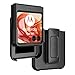 Case with Clip for Motorola RAZR 2024, BELTRON Snap-On Protective Cover with Rotating Belt Hip Holster Combo & Built in Kickstand for RAZR 50 (NOT Ultra) - Matte Black