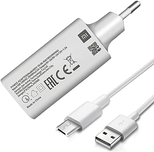 Xiaomi Quick Charger 9SE Model MDY-10-EW 18W 3.0 Quick Charge OutPut 5V-3A  / 12V-1.5A With Cable Micro Type-B - White - 2725605071474: Buy Online at  Best Price in Egypt - Souq is