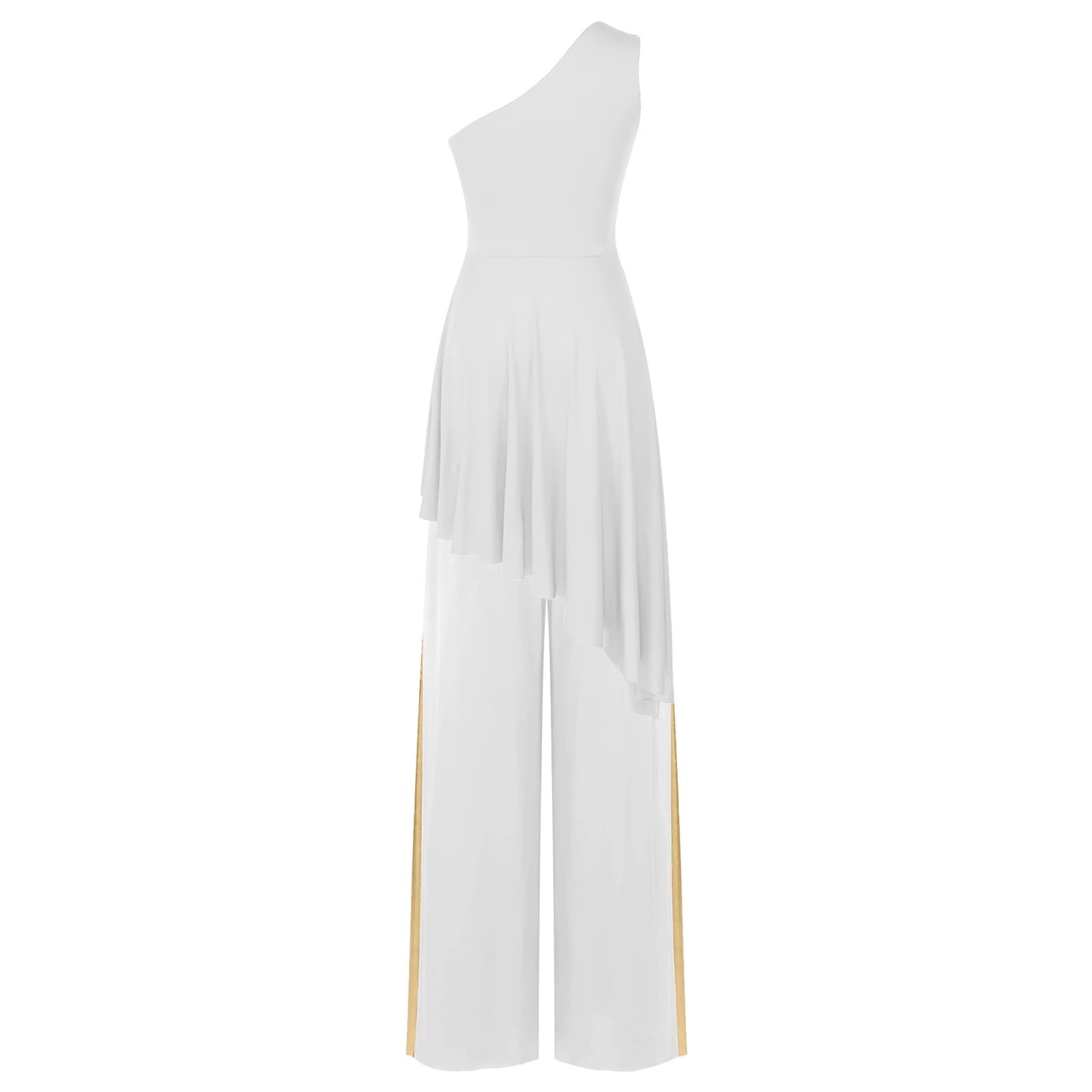Pantalones De Baile para Mujer Traje de Baile for Mujer, Elegante, clásico, Moderno, contemporáneo, Danza lírica, práctica, Blusa de Malla, Pantalones de Vestir(Purple,S)