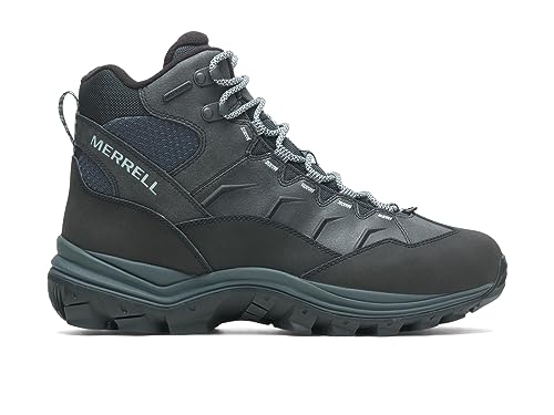 Merrell Men's Thermo Chill Mid Waterproof Snow Boot, BLACK, 7.5 Wide