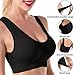 3PC Yoga Bras for Women Mesh Breathable Anti Sagging Wireless Sport Bra Cooling Lift Up Air Bra Plus Size Clothes Gym Yoga Athletic Underwear Fashion Clothing