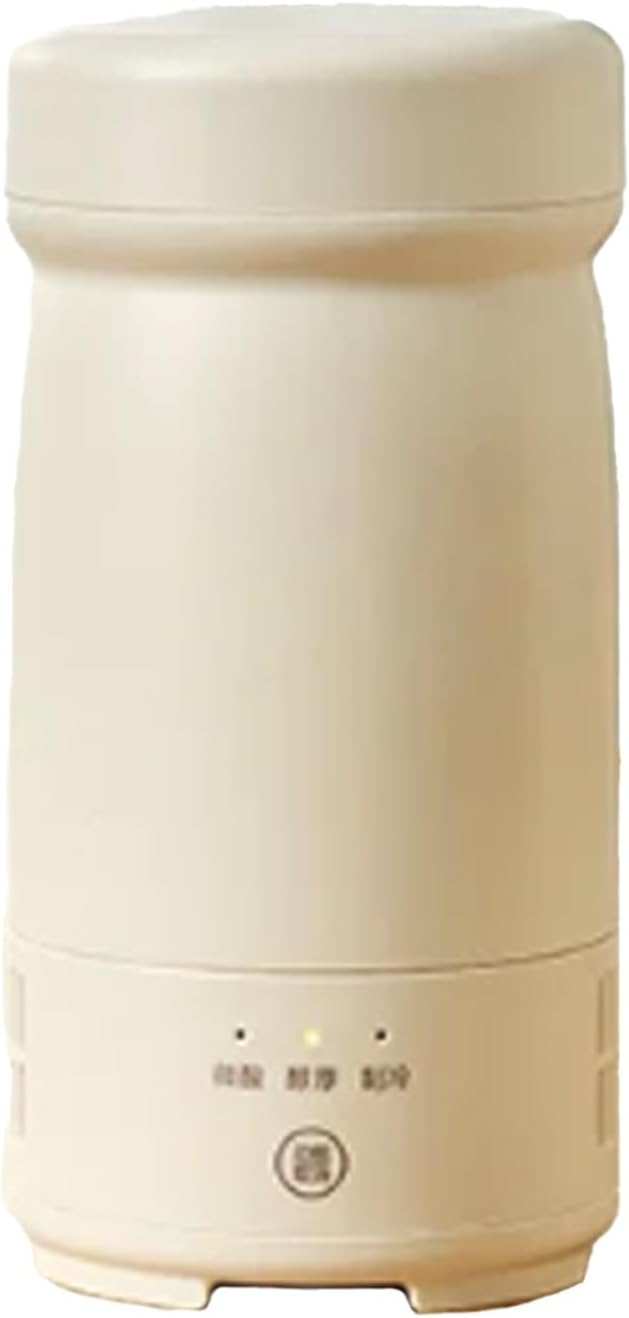 Portable Yogurt Maker, Single-serving Yogurt Machine, with Cooling Function, Easy to Clean, for Home/Outdoor Use(White)