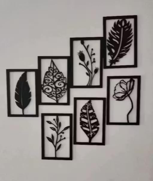 Image of Wooden Wall Hanging For Home Decor shelf home Living Room, Decor, Balcony Living Room Offic