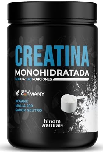 Creatina Monohidratada en Polvo 500g – 146 Porciones – Creatina M...