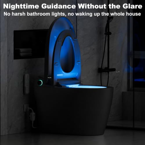 Image of LOUPUSUO Luxury Smart Toilet with Warm Water Sprayer and Dryer